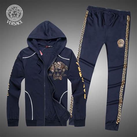 versace sweater men's|men's versace jogging suit.